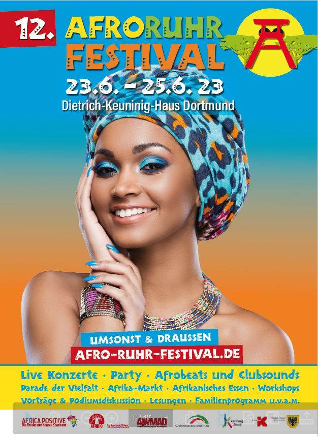 Elimu beim Afro-Ruhr Festival